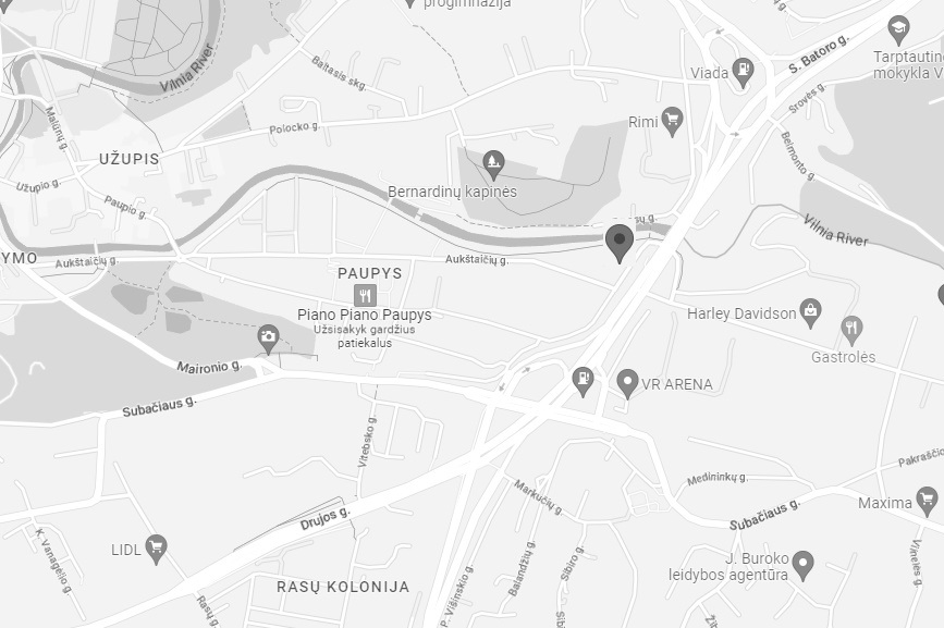 Figure Baltic Advisory location on the map